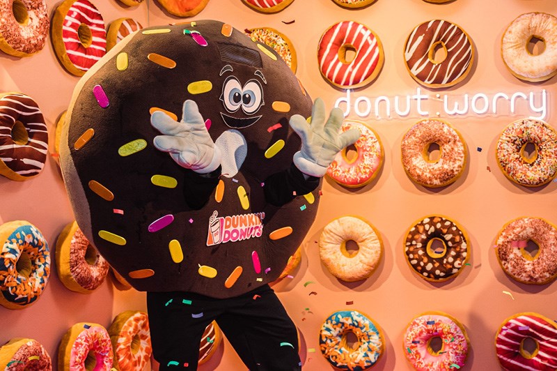 Eerste Dunkin’ Donuts selfiespot van Nederland!